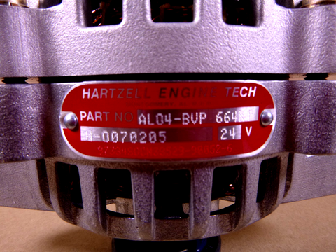 Hartzell Engine Tech 24 Volt Alternator AL04-BVP | Replacement Truck Parts, Trailer Accessories, Automobile Supplies, Car Parts & Accessories