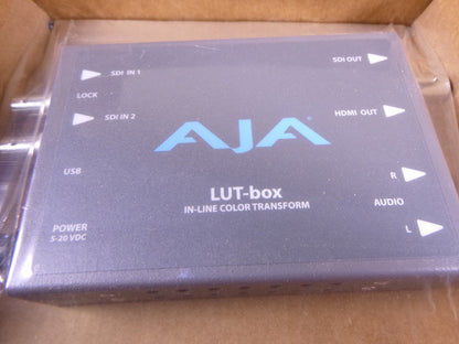 AJA LUT-box In-Line Color Transform With HDMI SDI | Electrical MRO Replacement Parts &amp; Components and Commercial Electrical Supplies Company