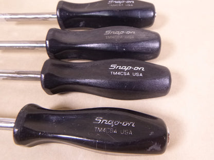 USED 4x Snap-on 1/4" Drive 6" Black Hard Grip Socket Driver Handle Extension TM4CSA | Industrial MRO Tools and Replacement Industrial Equipment Components