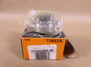 GYAE20RRB Timken Ball Insert Bearing - Cylindrical Bore, 20 mm ID, Set Screw USA