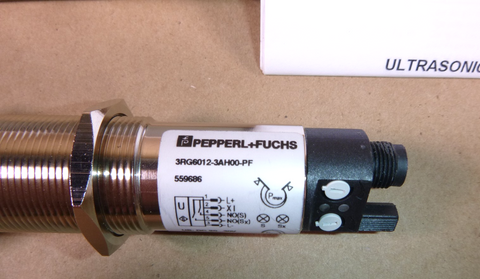 Pepperl+Fuchs 3RG6012-3AH00-PF Ultrasonic Proximity Sensor 559686 (60-300mm)