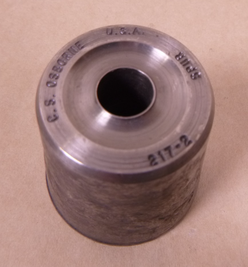 C.S. Osborne 217-2 Spur Grommet Setting Die (Size 2) Made In USA | Industrial MRO Tools and Replacement Industrial Equipment Components