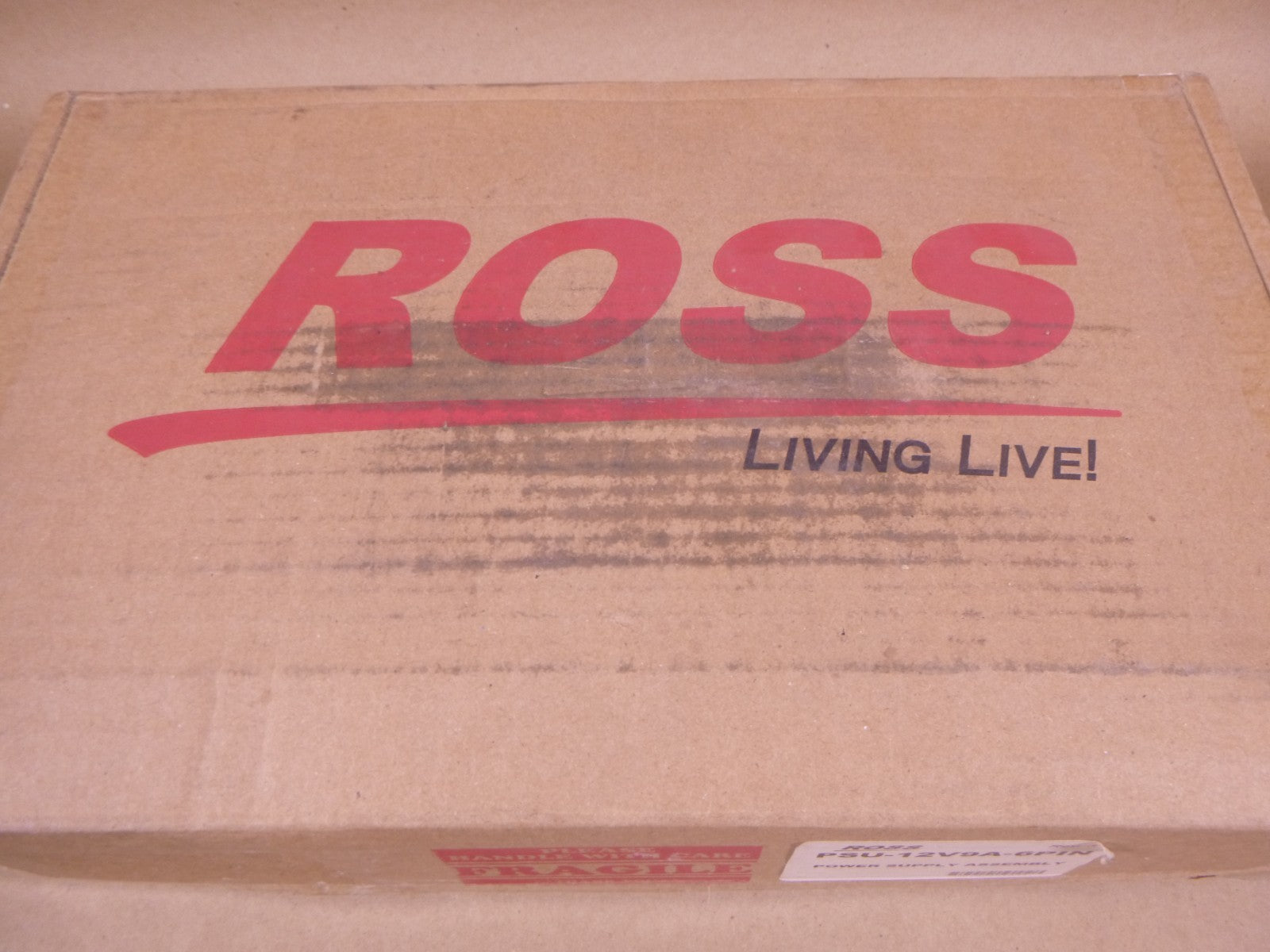 Ross PSU-12V9A-6PIN 12V 9A 6-PIN Power Supply For Carbonite Black Solo | Electrical MRO Replacement Parts &amp; Components and Commercial Electrical Supplies Company
