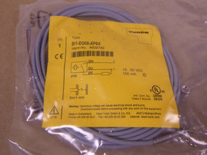 TURCK BI1-EG05-AP6X Inductive Proximity Sensor Switch 4609740 , 10-30VDC | Electrical MRO Replacement Parts & Components and Commercial Electrical Supplies Company