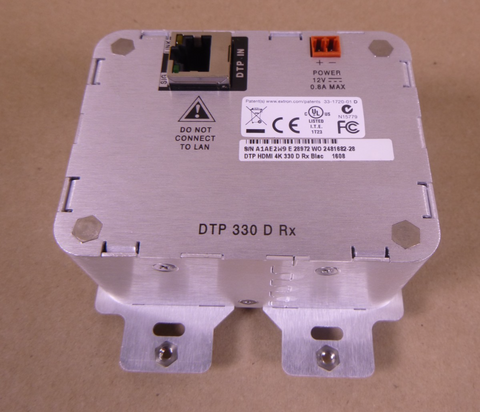 Extron DTP HDMI 4K 330 D Rx Black , 60-1464-22 | Electrical MRO Replacement Parts & Components and Commercial Electrical Supplies Company