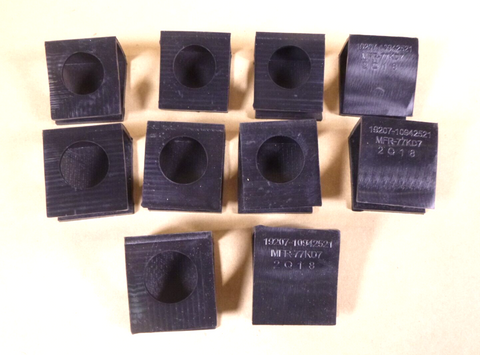 (Lot of 10) USGI Military Battery Terminal Covers 10942521, 5940-00-738-6272