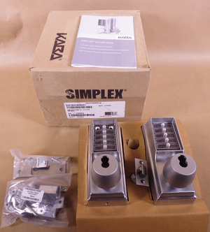 Kaba Simplex EE21B/EE21B26D41 EE1000 26D Pushbutton Door Lock Combination