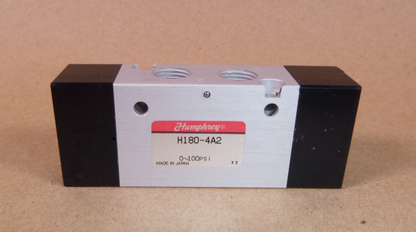 H180-4A2 Humphrey Air Piloted Directional Valve | Industrial MRO Replacement Parts, Manufacturing Machine Parts &amp; Components, Heavy Equipment Parts Supplier