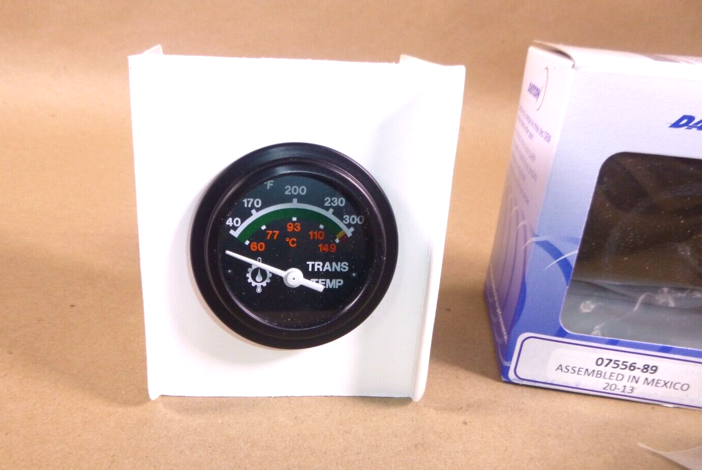 DATCON 52mm TRANSMISSION TEMPERATURE GUAGE 828CU P/N 07556-89, 12Volt | Replacement Truck Parts, Trailer Accessories, Automobile Supplies, Car Parts &amp; Accessories