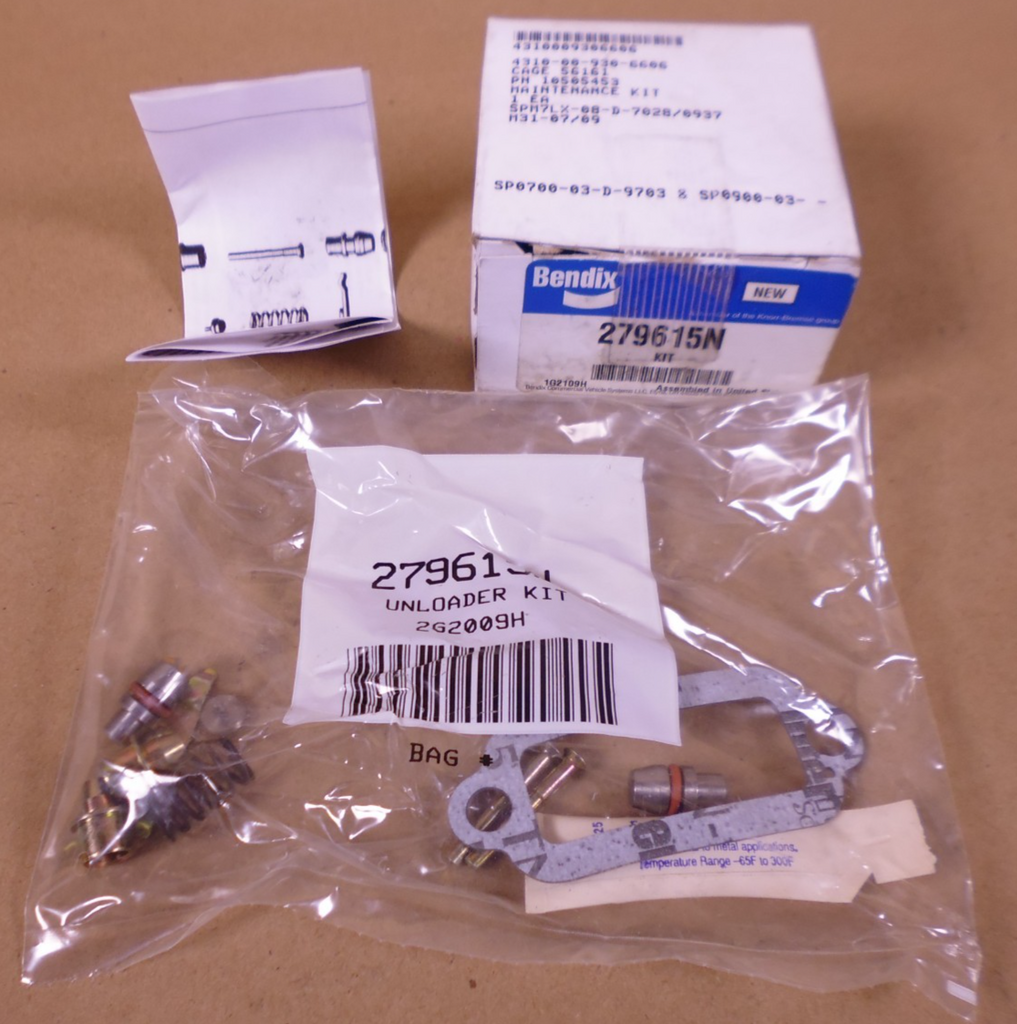 Bendix 279615N Unloader Kit for TF500, TF501, TF600, TF700, TF1000, and TF1400 | Replacement Truck Parts, Trailer Accessories, Automobile Supplies, Car Parts & Accessories