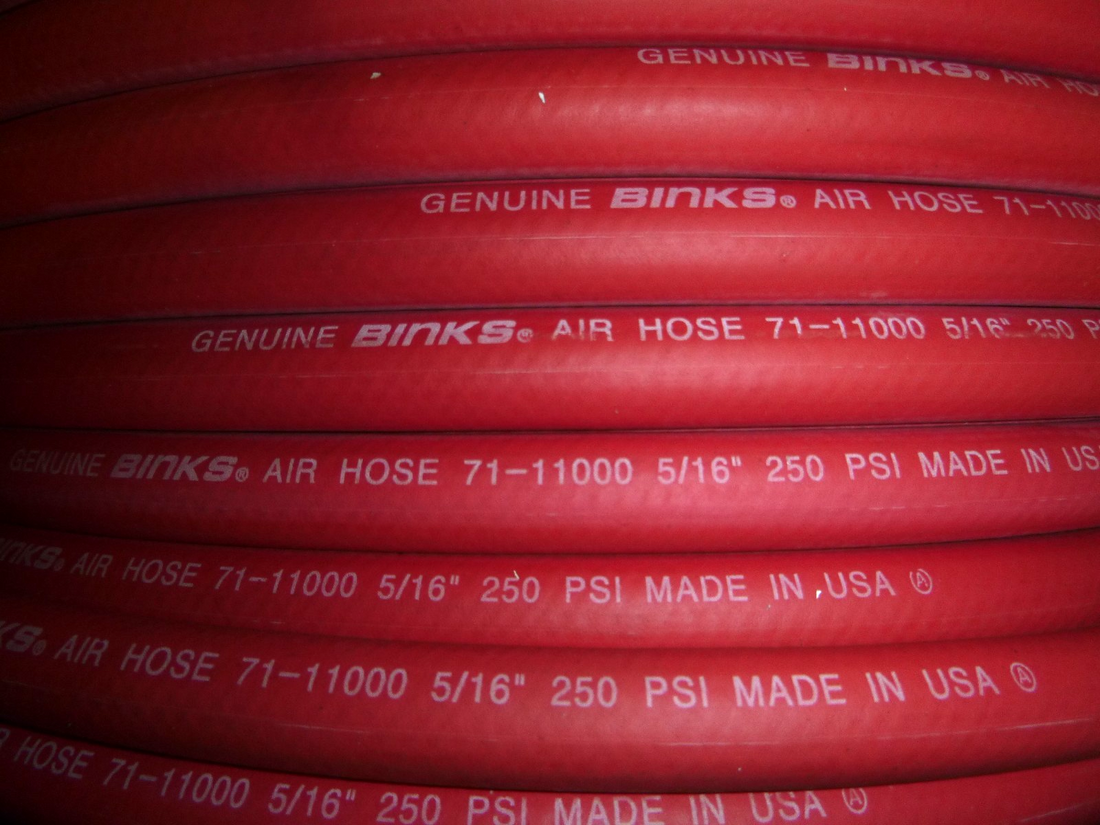 Binks Premium Spray Finishing Air Hose 5/16" ID x 5/8" OD 500 Foot Spool 250 Psi | Industrial MRO Replacement Parts, Manufacturing Machine Parts &amp; Components, Heavy Equipment Parts Supplier