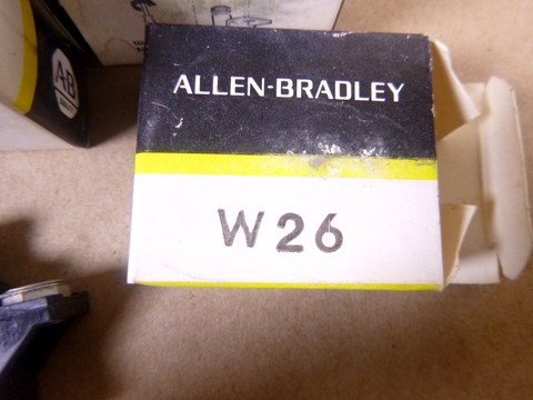 W26 (Lot of 12) New Allen Bradley W26 Overload Relay Heater | Electrical MRO Replacement Parts & Components and Commercial Electrical Supplies Company