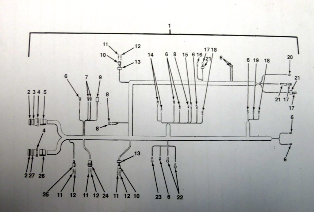 USGI M977 Series HEMTT Trucks Engine Wiring Harness 1324280W, 5995-01-181-6731 | Replacement Truck Parts, Trailer Accessories, Automobile Supplies, Car Parts & Accessories