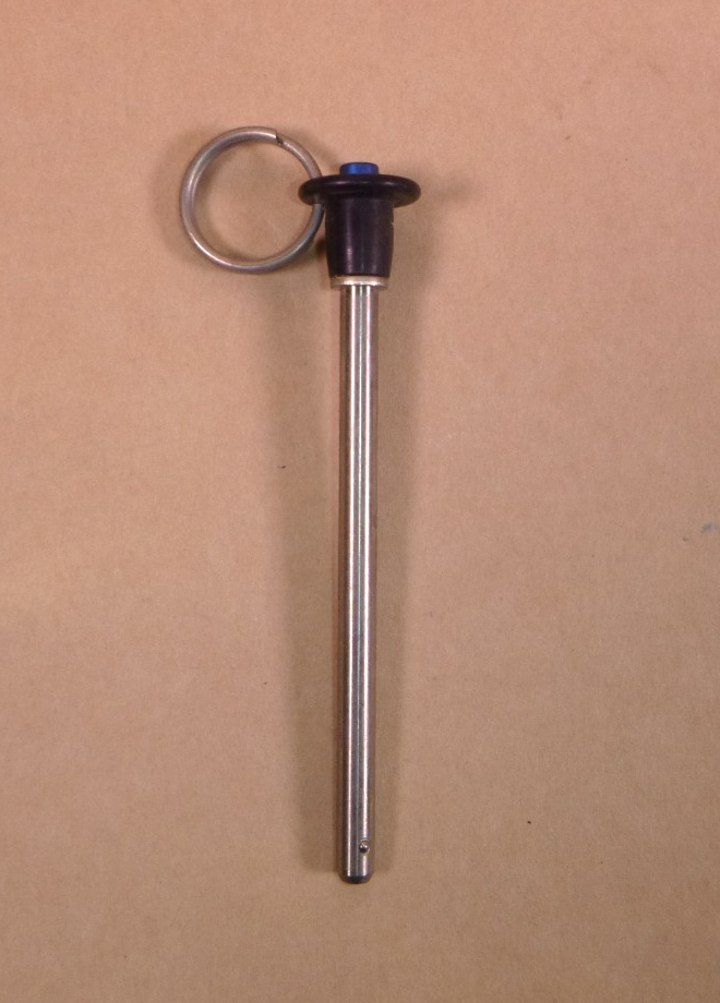 1/4" Shank x 3-1/2" Grip Length 17-4 Stainless Ball Lock Quick Release Pin USA | Industrial Replacement Nuts &amp; Bolts Distributor and Machinery Screws &amp; Fasteners Supply