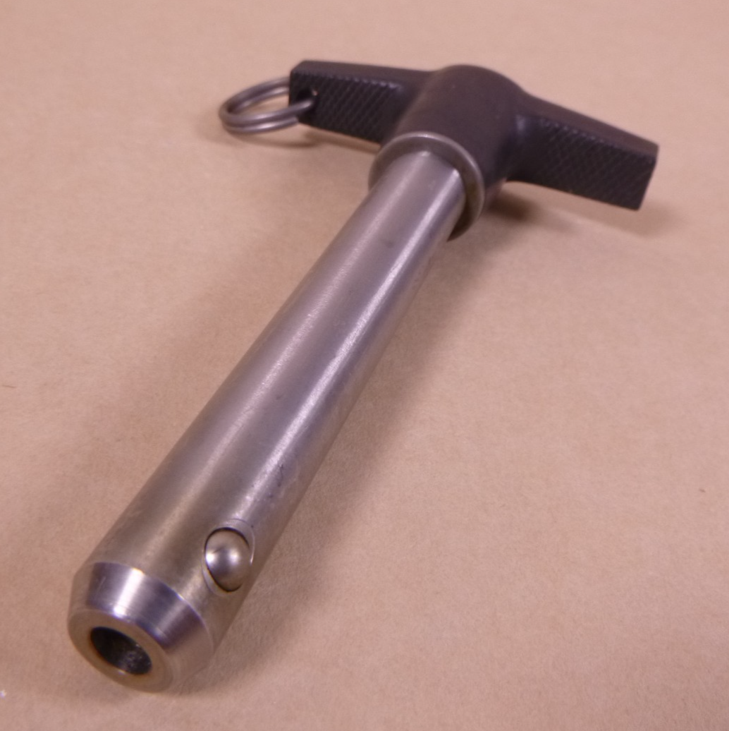 5/8" Shank x 3-1/2" Grip T Hdl Stainless Steel Quick Release Pin Avibank USA