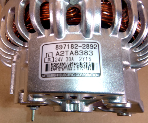 97182-2892 Genuine OEM Mitsubishi Alternator 24 Volt 30 Amp NEW | Replacement Truck Parts, Trailer Accessories, Automobile Supplies, Car Parts & Accessories