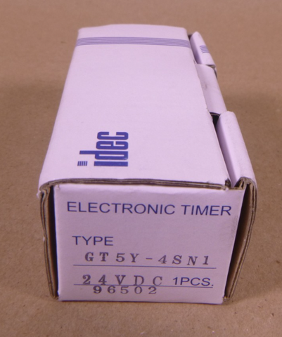 IDEC GT5Y-4SN1 ELECTRONIC TIMER 24VDC | Electrical MRO Replacement Parts & Components and Commercial Electrical Supplies Company