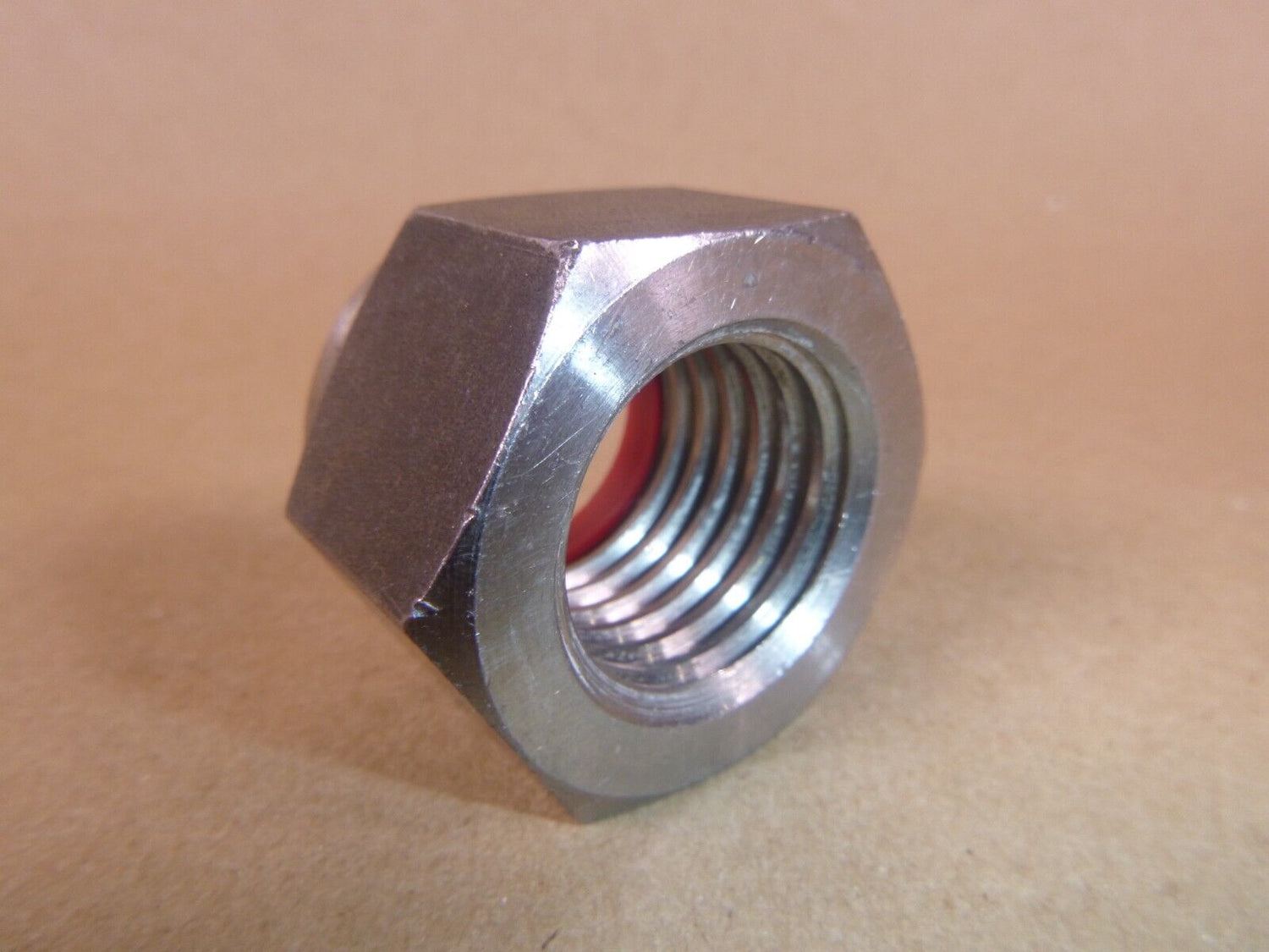 NiCu 1"-8 Nylon Insert Hex Lock Nut Nickle-Copper Monel Marine Duty Lock Nut | Industrial Replacement Nuts &amp; Bolts Distributor and Machinery Screws &amp; Fasteners Supply