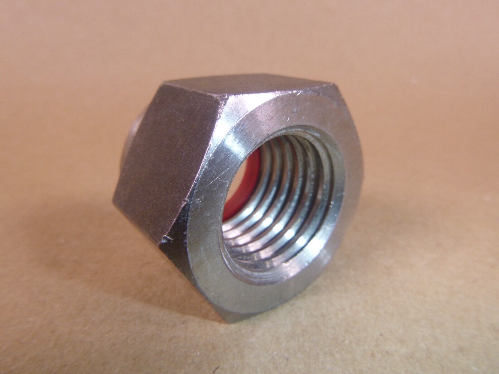 NiCu 1"-8 Nylon Insert Hex Lock Nut Nickle-Copper Monel Marine Duty Lock Nut | Industrial Replacement Nuts &amp; Bolts Distributor and Machinery Screws &amp; Fasteners Supply