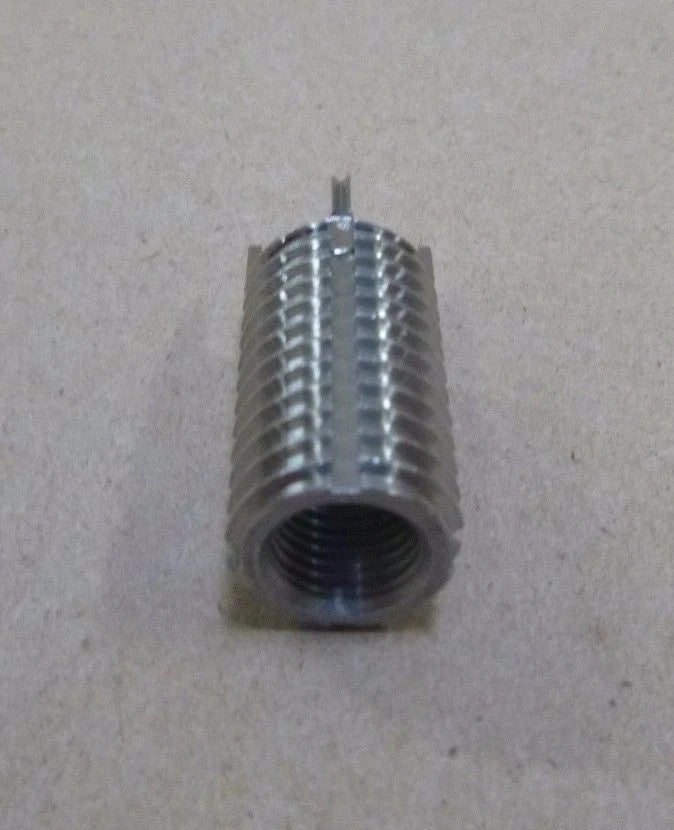 (5x) 3/8-24 x 1" Stainless Steel Key Locking Threaded Insert 9/16-12 Ext Thread | Industrial Replacement Nuts & Bolts Distributor and Machinery Screws & Fasteners Supply
