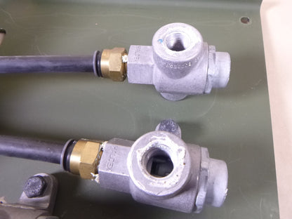 USGI FMTV E-7 Pneumatic Brake Valve W/ Floor Panel , 12505356, 2590-01-573-2431