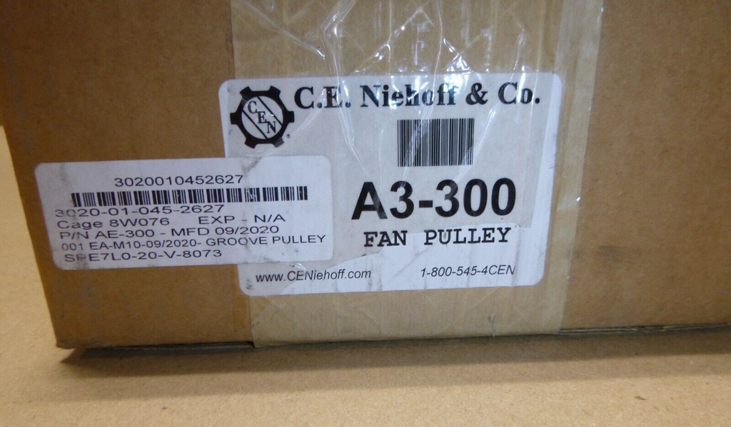 USGI New C. E. Niehoff A3-300 Cooling Fan & Pulley Assembly 3020-01-045-2627 | Replacement Truck Parts, Trailer Accessories, Automobile Supplies, Car Parts & Accessories