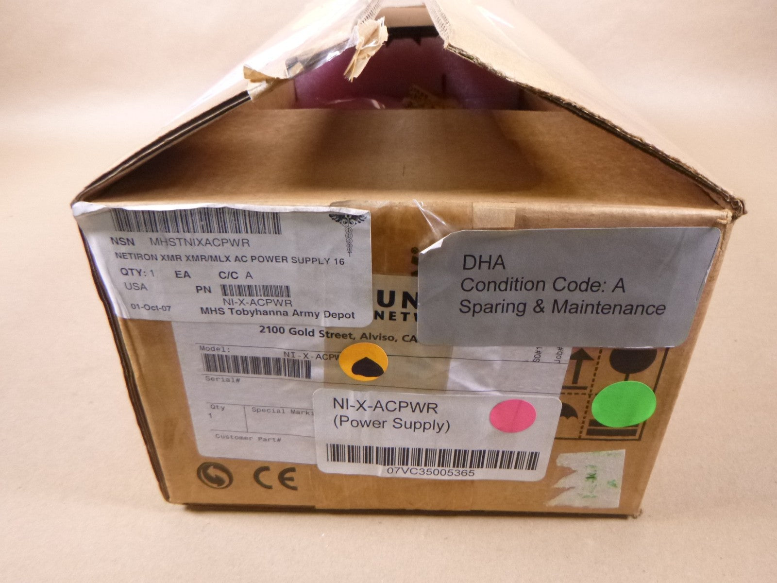 Foundry Brocade NI-X-ACPWR Netiron XMR/MLX AC Power Supply 32006-000 | Electrical MRO Replacement Parts &amp; Components and Commercial Electrical Supplies Company