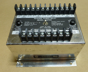 Wilmar Electronics 730TDX Reverse Power Relay , 50-500Hz , 120V-460V , 0-5A