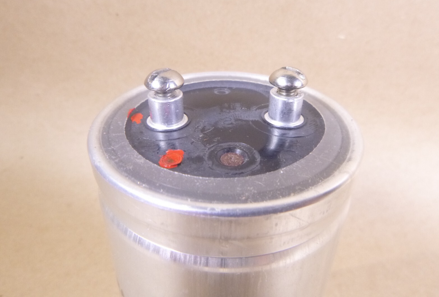 Sprague 70 Vdc Electrolytic Aluminum Capacitor 9000mfd 9000uf, 2-1/2" x 5" Tall | Electrical MRO Replacement Parts &amp; Components and Commercial Electrical Supplies Company