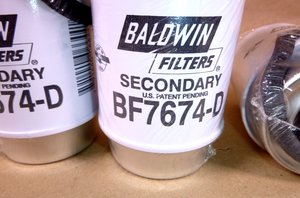 BF7674-D Baldwin Secondary Fuel/Water Separator Filter (Lot of 3) | Replacement Truck Parts, Trailer Accessories, Automobile Supplies, Car Parts & Accessories