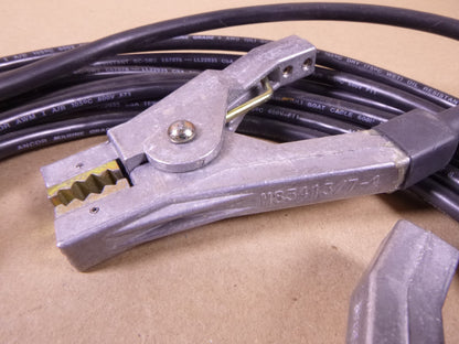 M83413/7-1 Ground Clamp w/ ANCOR Marine Grade 8 AWG (UL) Boat Cable 600V BC-5W2 | Electrical MRO Replacement Parts &amp; Components and Commercial Electrical Supplies Company
