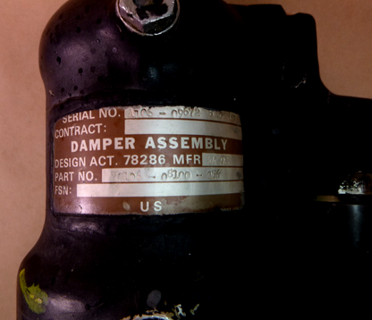 70106-08100-046 Sikorsky Aircraft Damper Flutter Assy (For Parts Not Working)