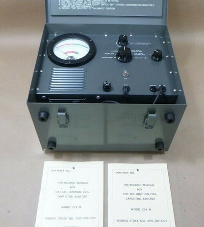 NEW VIETNAM ERA 1967 SIMPSON CCR-M RESISTOR CAPACITOR IGNITION COIL TEST SET | Industrial MRO Tools and Replacement Industrial Equipment Components