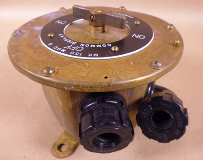 Naval Sea Marine F6891201-017F MK 130 MOD 5 On/Off Common Display Switch *UNTESTED* | Electrical MRO Replacement Parts &amp; Components and Commercial Electrical Supplies Company