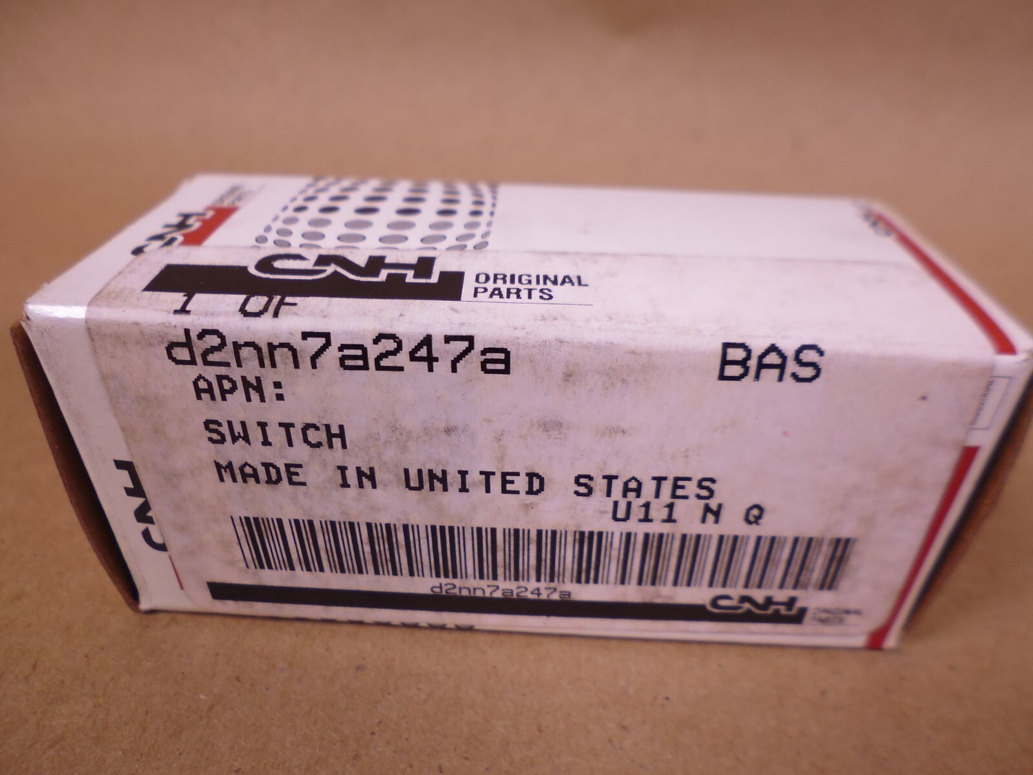 Genuine CNH D2NN7A247A Switch For 755A, 7500, 6500, 755, 750, 755B OEM | Industrial Tractor Parts Supplier and Surplus Tractor Parts &amp; Accessories