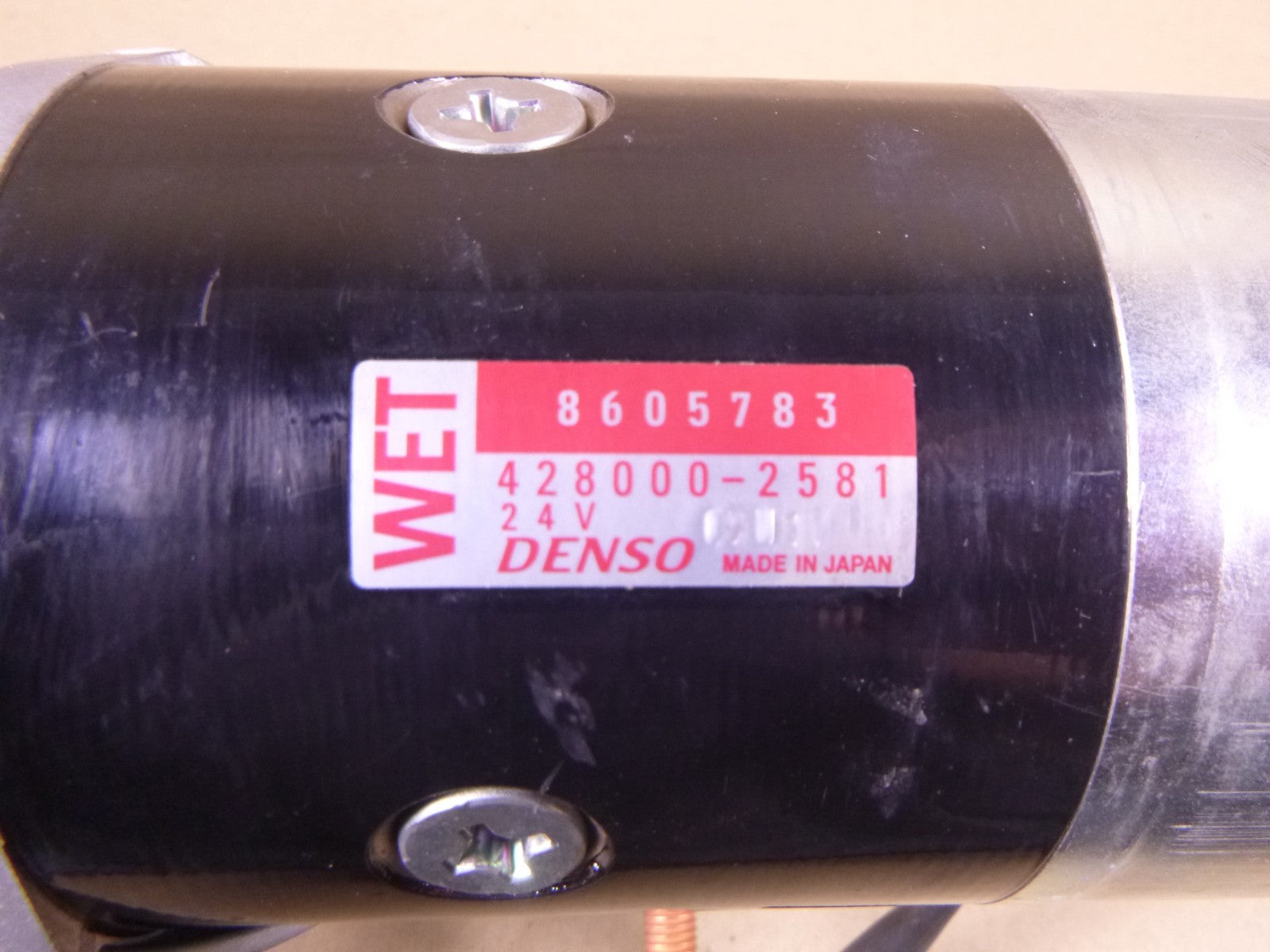 428000-2581 OEM Denso 24V 10T Starter Fits Case New Holland | Industrial Tractor Parts Supplier and Surplus Tractor Parts &amp; Accessories