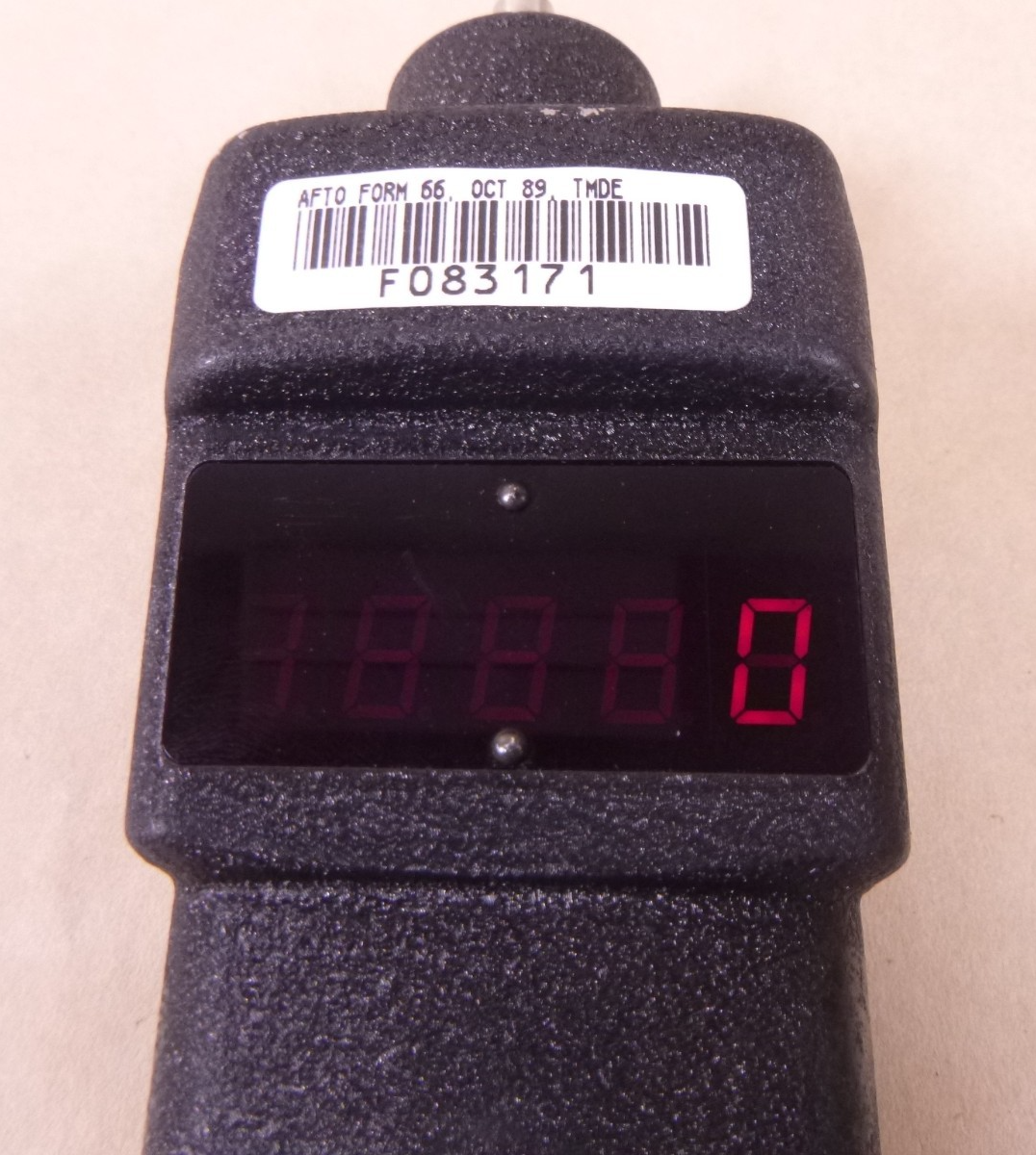 USED Shimpo DT-107 Handheld Digital Tachometer With Case | Industrial MRO Tools and Replacement Industrial Equipment Components