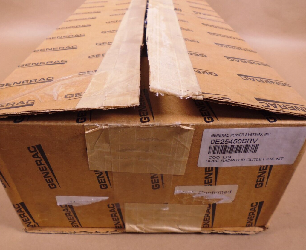 OEM Generac Hose Radiator Outlet 3.9L Kit 0E25450SRV | Genuine MEP Generator Replacement Parts and Military Surplus Generator Parts