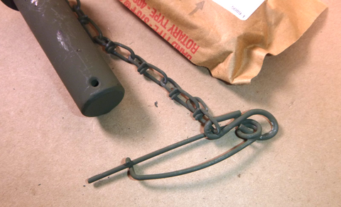 M939 Military Trucks 1" x 3-1/2" Tow Arm Shackle Pin 12375352, 5315-00-741-2924 | Genuine M35 Military Truck Parts and M939 Cargo Truck Surplus Parts