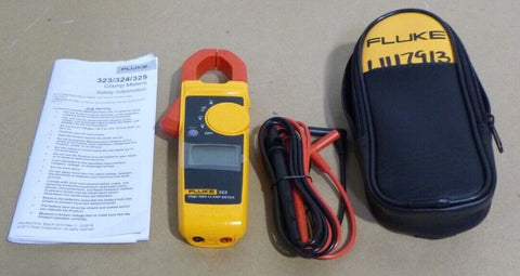 FLUKE 323 TRUE-RMS CLAMP METER 400A 600V