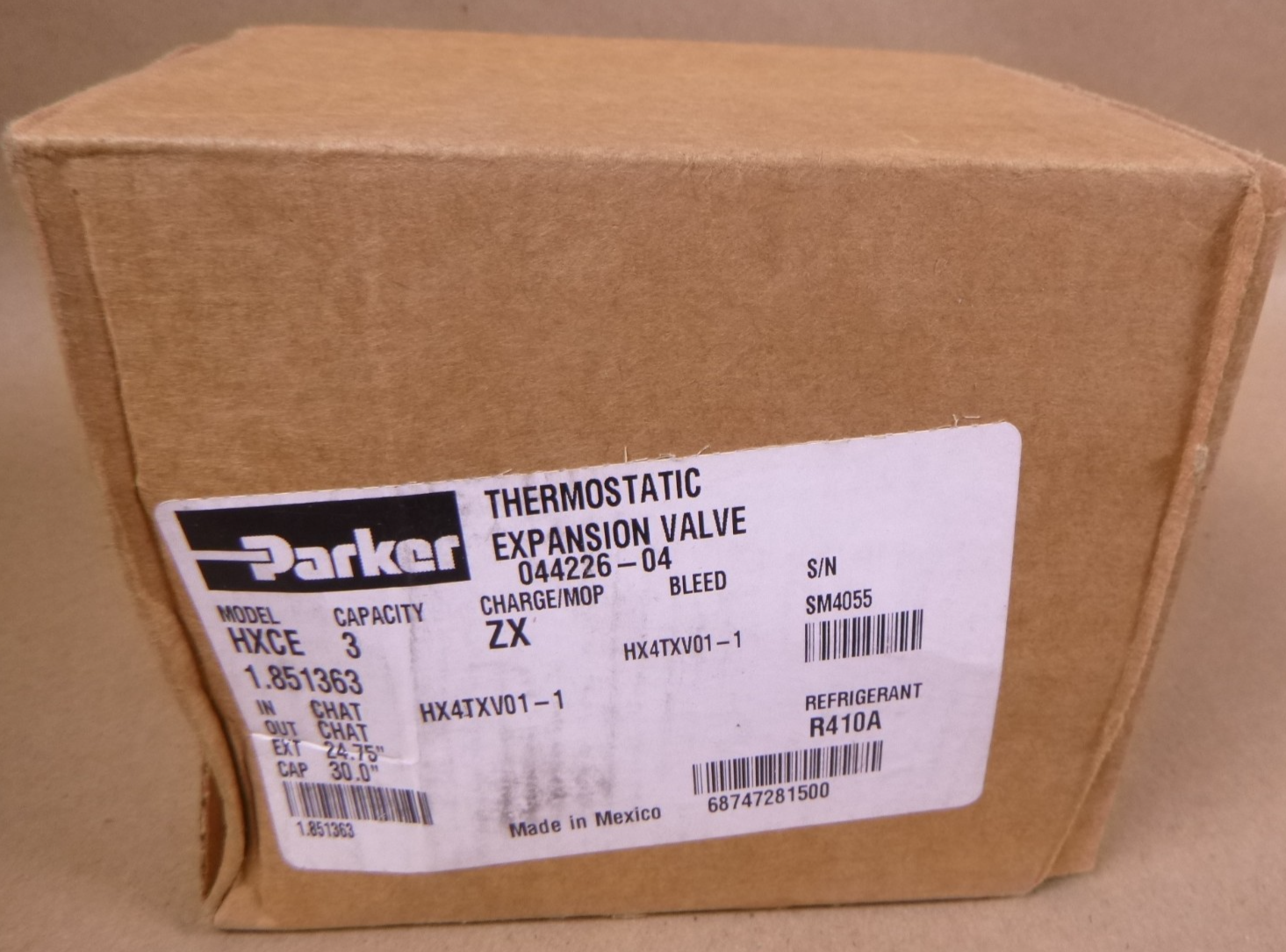 H4TXV01 TXV Kit Allied Parker 1.851363 Expansion Valve HXCE3ZX200 | Electrical MRO Replacement Parts &amp; Components and Commercial Electrical Supplies Company