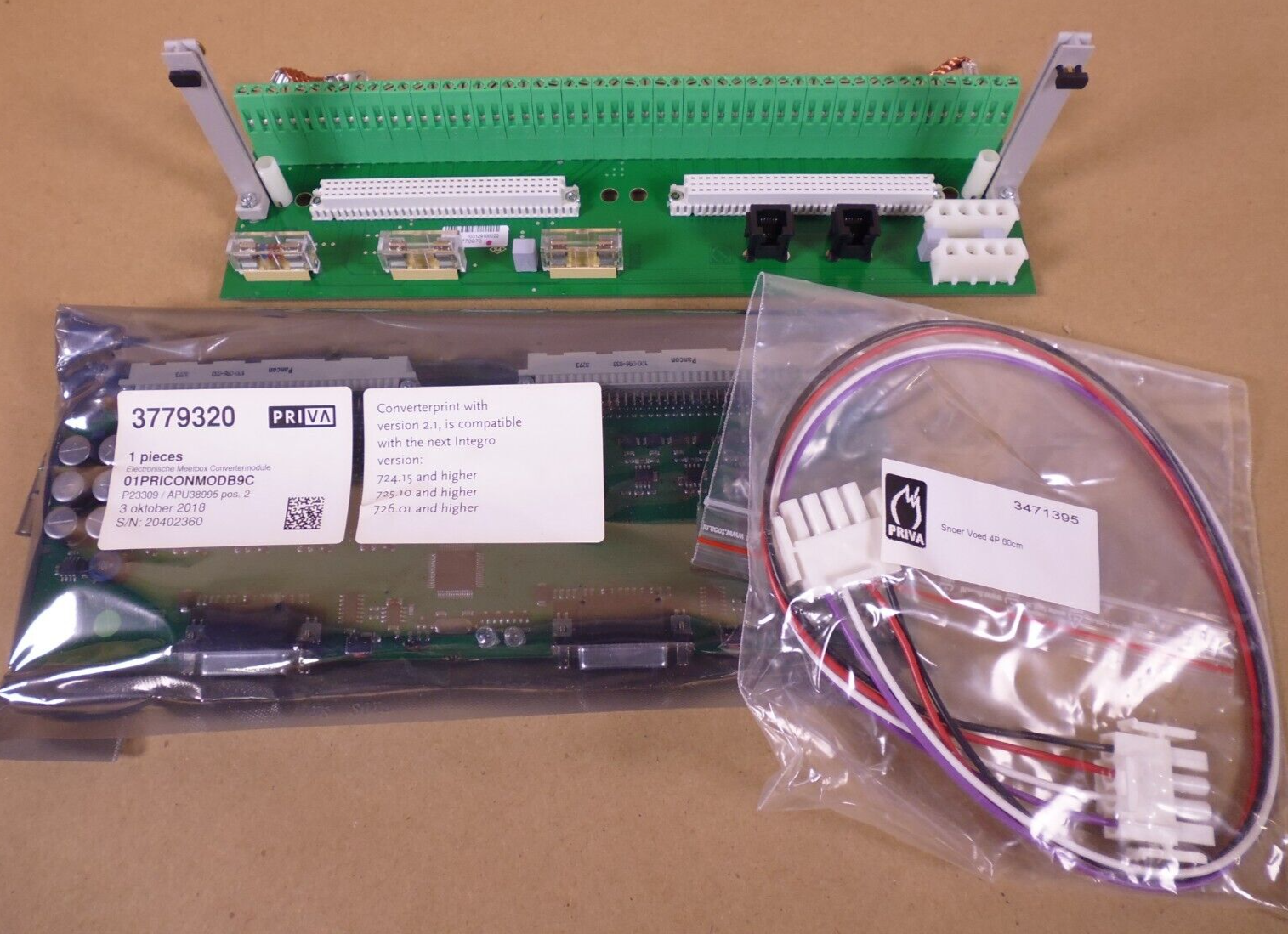 Priva 3779308 Module Converter 4xMbx E , 3779320 Interface 3770970 , 3471395 | Electrical MRO Replacement Parts &amp; Components and Commercial Electrical Supplies Company