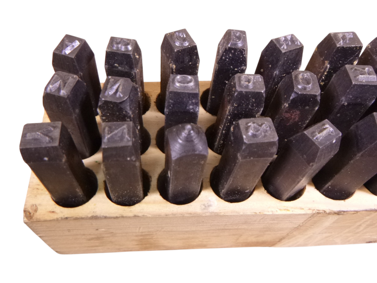 USED YOUNG BROS. Hand Stamp Die Set 3/16" A-Z Letters &amp; 1-8 Numbers , 36 Pieces | Industrial MRO Tools and Replacement Industrial Equipment Components