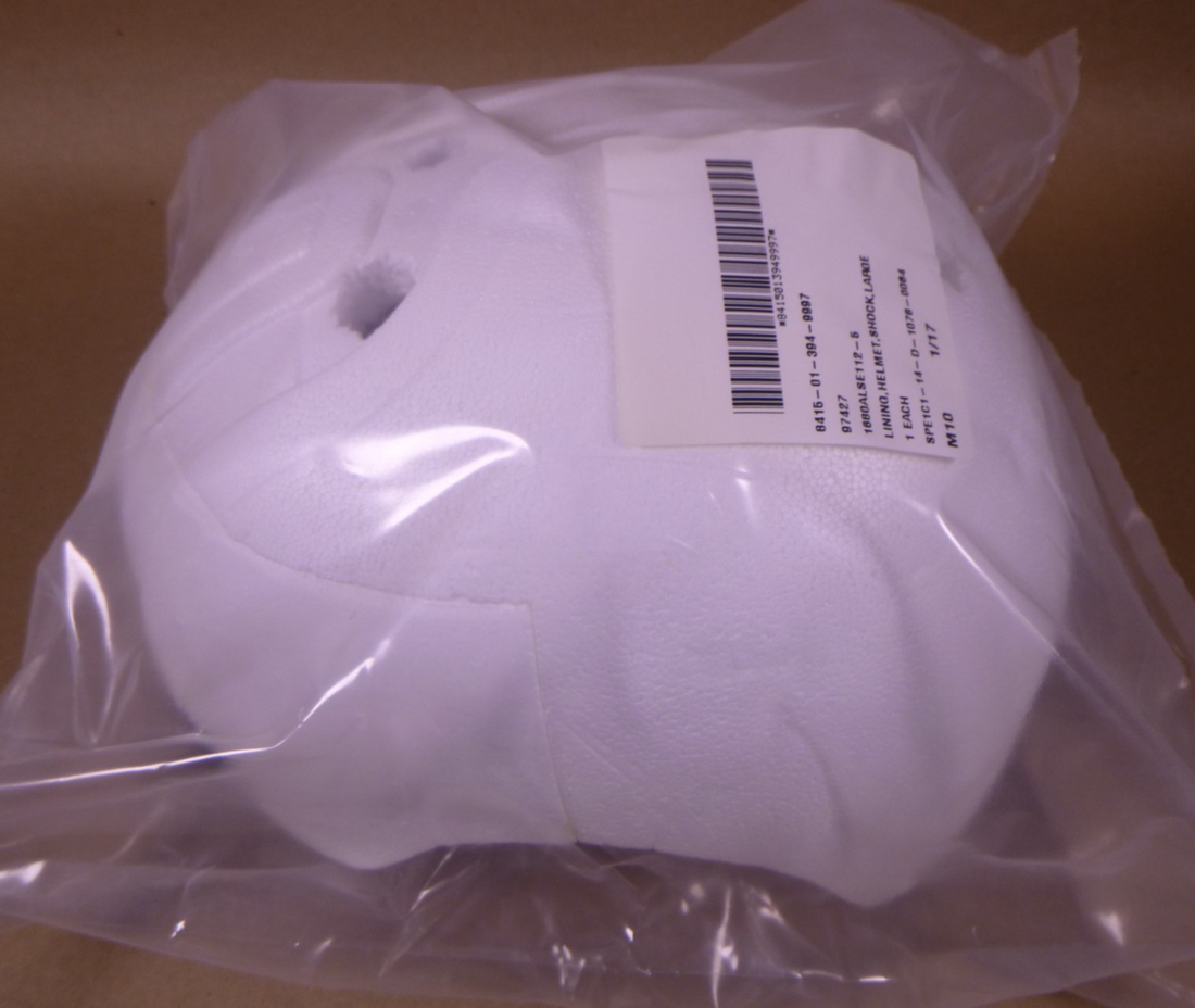 Gentex 89D7812-5 Shock Energy Absorbing Liner For HGU-56/P Pilot Helmet ,Large L | Industrial MRO Replacement Parts, Manufacturing Machine Parts &amp; Components, Heavy Equipment Parts Supplier