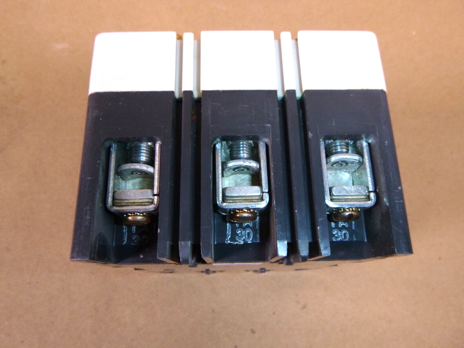 Eaton HFD3100 100 Amps 3-Pole 600 VAC 250 VDC Circuit Breaker W/ Padlock latch | Electrical MRO Replacement Parts &amp; Components and Commercial Electrical Supplies Company