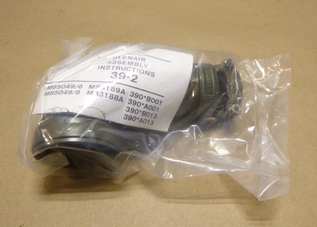 Glenair M85049/8-63W Circular MIL Spec Backshell MIL-C-5015, Size 36 | Industrial MRO Replacement Parts, Manufacturing Machine Parts &amp; Components, Heavy Equipment Parts Supplier
