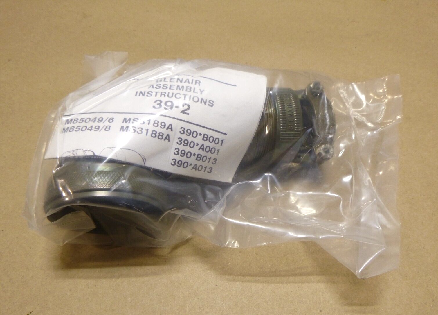 Glenair M85049/8-63W Circular MIL Spec Backshell MIL-C-5015, Size 36 | Industrial MRO Replacement Parts, Manufacturing Machine Parts &amp; Components, Heavy Equipment Parts Supplier