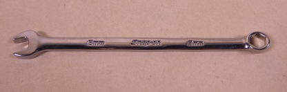 Snap-On 8mm Metric 6-POINT Chrome Combination Wrench OSHM80B Flank Drive