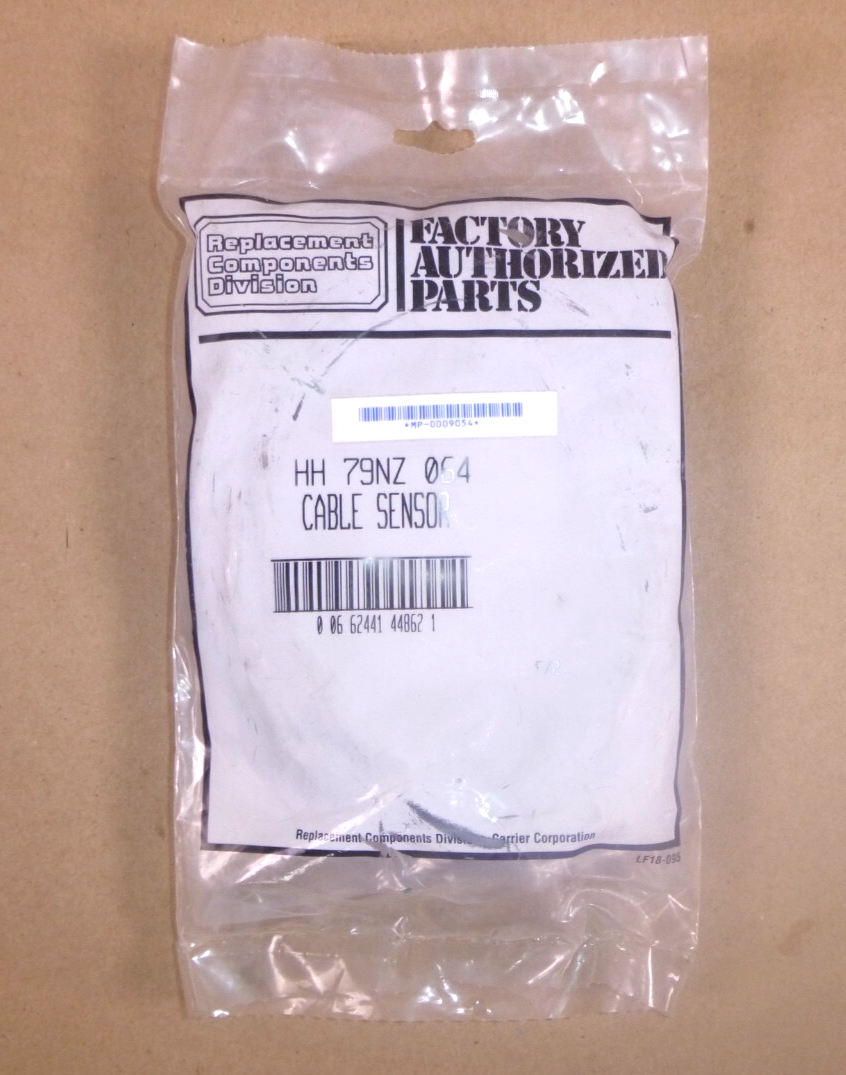 New Factory Authorized Parts Carrier Corporation Cable Sensor HH79NZ064 | Electrical MRO Replacement Parts &amp; Components and Commercial Electrical Supplies Company