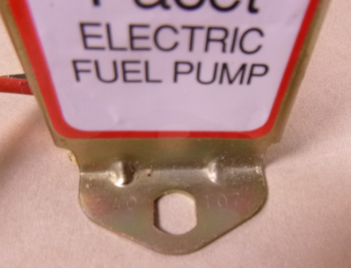 Genuine Facet 40107 OEM Cube Electric Fuel Pump , 12V , 1/8"NPT , 610-1049 | Replacement Truck Parts, Trailer Accessories, Automobile Supplies, Car Parts &amp; Accessories